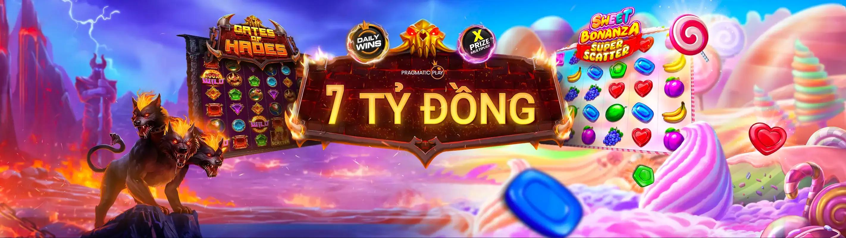 Hình ảnh banner hoàn trả hàng ngày okvip khuyến mãi
