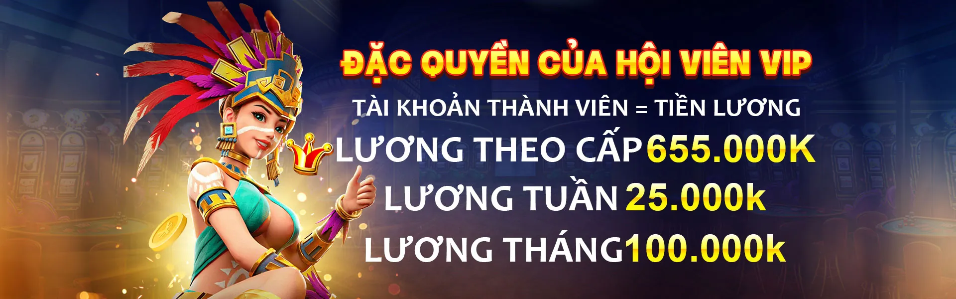 Hình ảnh banner đăng nhập OKVIP khuyến mãi 2026